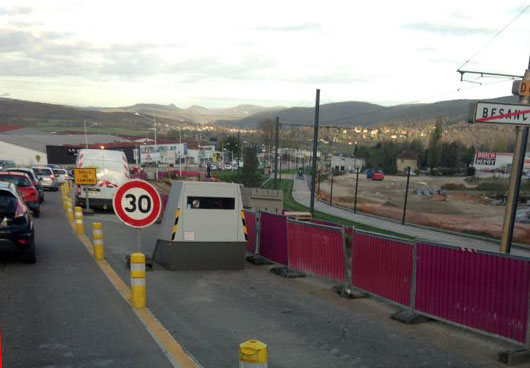 Photo du radar automatique de Chalezeule (D683)