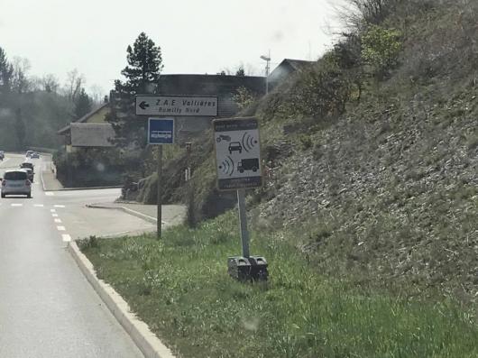 Photo du radar automatique de Vallires (D910)