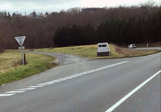 Photo du radar automatique de Rouffignac-de-Sigouls (D933)