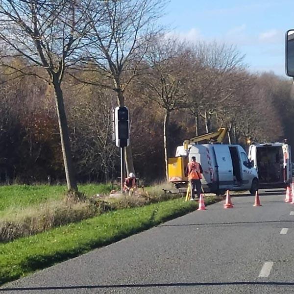 Photo du radar automatique de Tilloy-Floriville (D936)