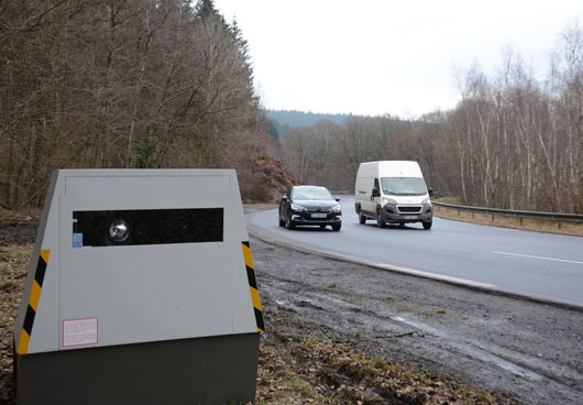 Photo du radar automatique de Les Mazures (D988)