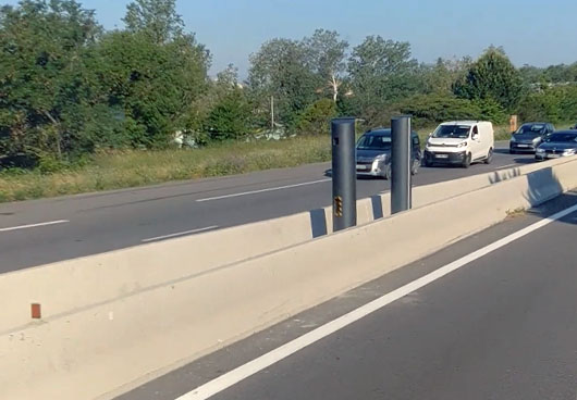 Exprimentation de la limitation de vitesse  80 km/h sur N151