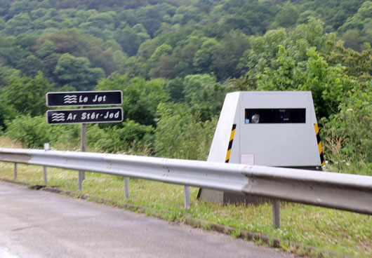 Photo du radar automatique de Quimper (N165)