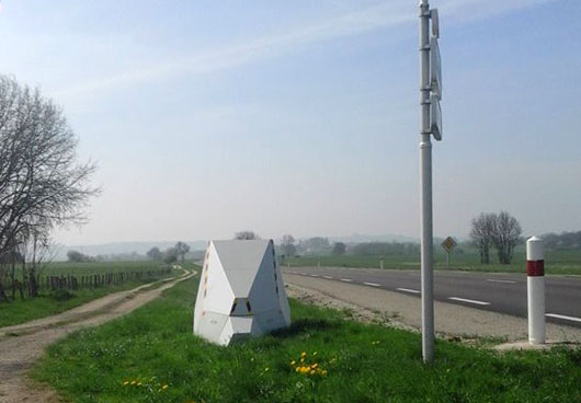 Photo du radar automatique de Chatenay-Vaudin (N19)