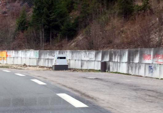 Photo 1 du radar automatique de Jougne