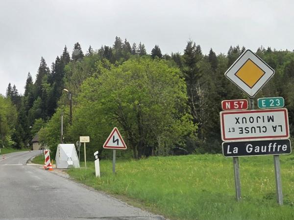 Photo du radar automatique de La Cluse-et-Mijoux (N57)