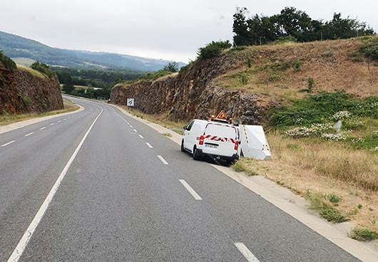 Photo du radar automatique de Svrac d'Aveyron (N88)