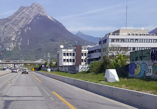 Radar chantier A480 Grenoble