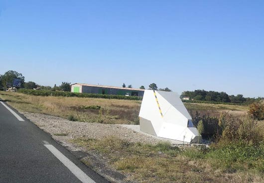 Photo du radar automatique de Saint-Laurent-d'Arce (D137)