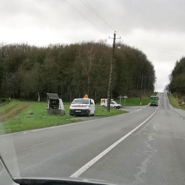 Photo du radar automatique de Louvign-du-Dsert (D177)