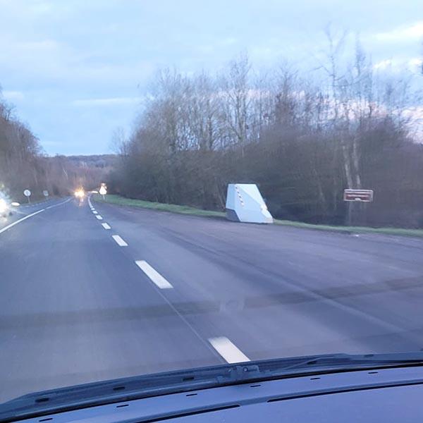 Photo du radar automatique de Bliesbruck (D662)