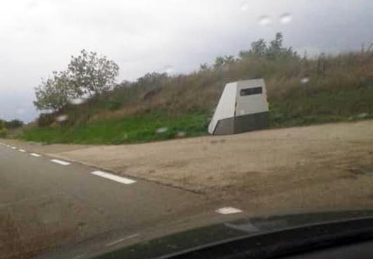 Photo du radar automatique de Tavaux (D673)