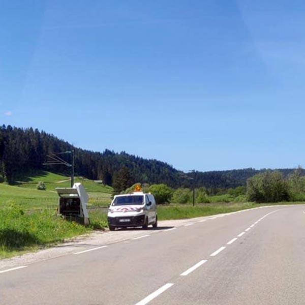 Photo 1 du radar automatique de La Cluse-et-Mijoux