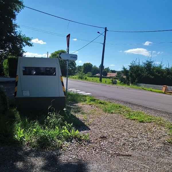 Photo du radar automatique de Esprels (D9)