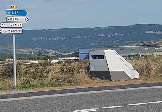 Photo 1 du radar automatique de Millau