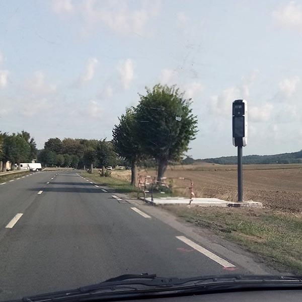 Photo du radar automatique de Noyon (D932)