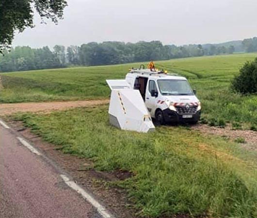 Photo du radar automatique de Brienon-sur-Armanon (D943)