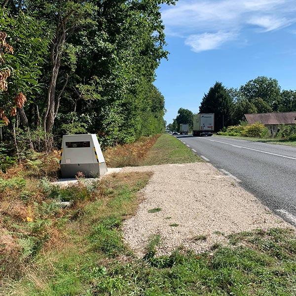 Photo du radar automatique de Nevoy (D952)