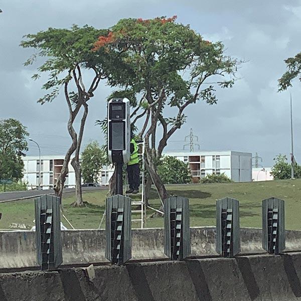 Photo du radar automatique de Les Abymes (N1)