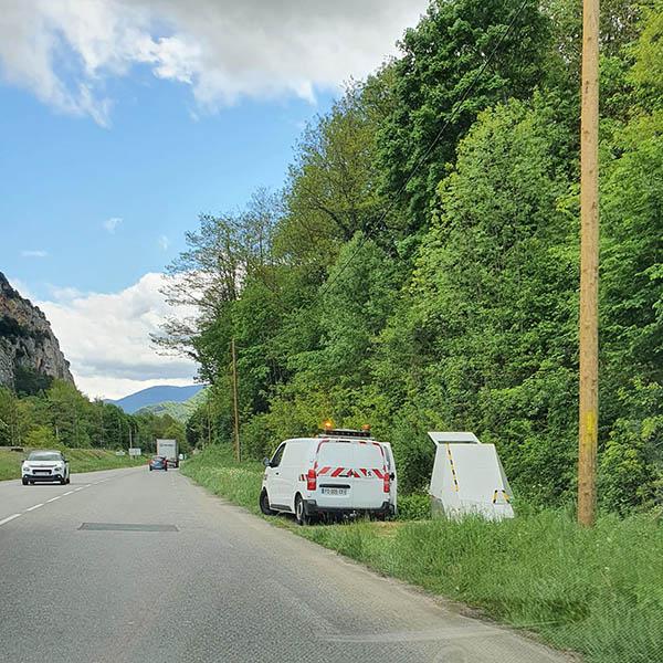 Photo du radar automatique de Ussat (N20)