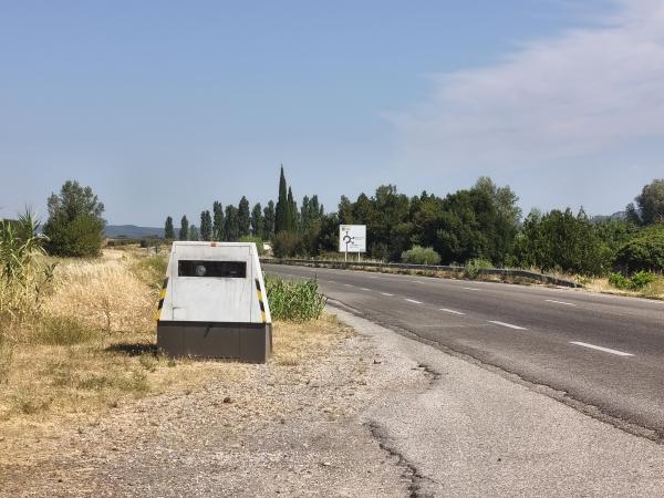 Photo du radar automatique de Orsan (N580)