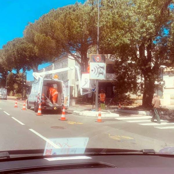 Photo du radar automatique de Cannes ()