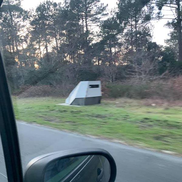 Photo du radar automatique de Lge-Cap-Ferret (D106)