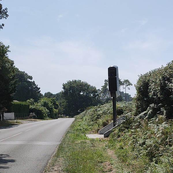 Photo du radar automatique de Capbreton (D133)