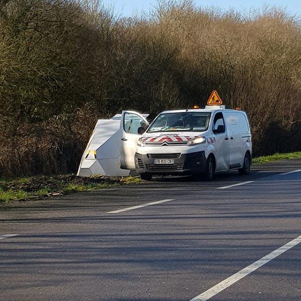 Photo du radar automatique de Saint-Brice-en-Cogls (D155)