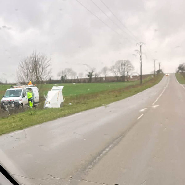 Photo du radar automatique de Laville-aux-Bois (D417)