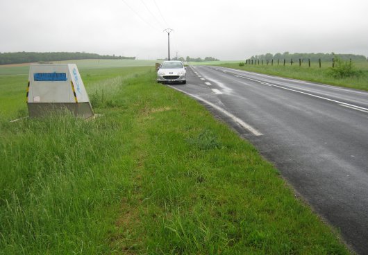 Photo 1 du radar automatique de Mandres-la-Cte