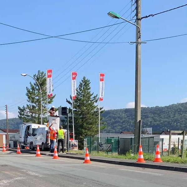 Photo du radar automatique de Bourguignon (D437)