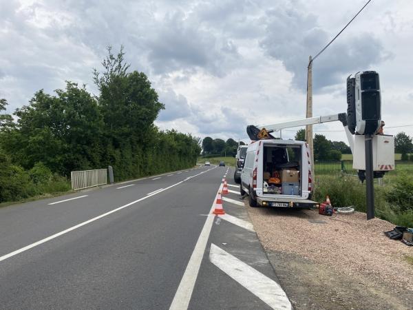 Photo 1 du radar automatique de Vire Normandie