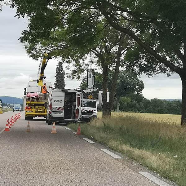 Photo du radar automatique de Ogy-Montoy-Flanville (D603)