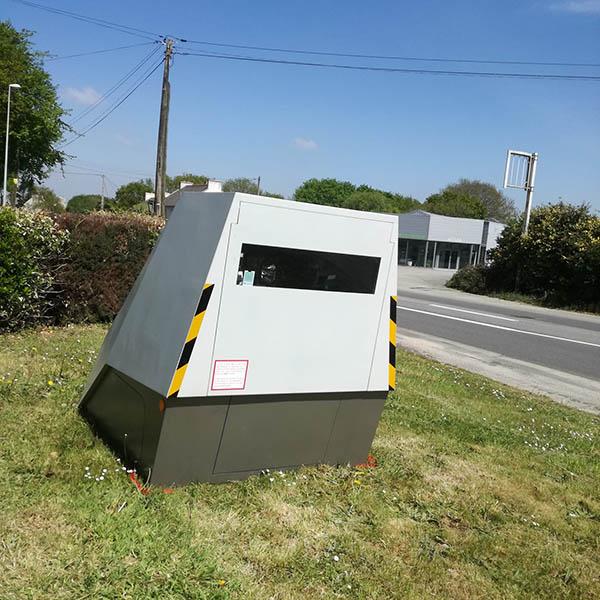 Photo du radar automatique de Le Drennec (D788)