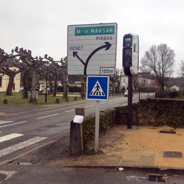 Photo du radar automatique de Moustey (D834)