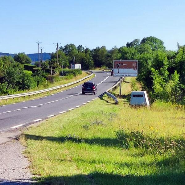 Photo du radar automatique de Saint-Lons (D911)