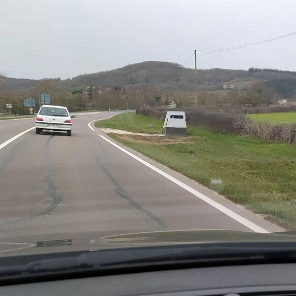 Photo 1 du radar automatique de Cluny