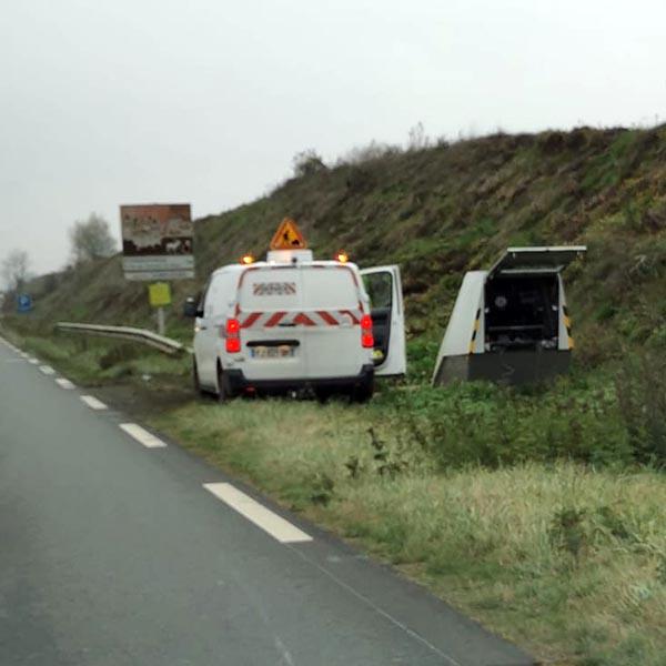 Photo 1 du radar automatique de Courtieux