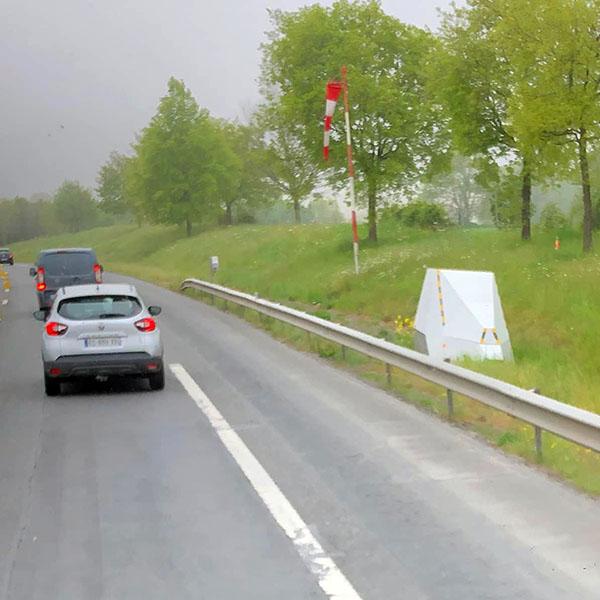 Photo du radar automatique de Souleuvre en Bocage (A84)