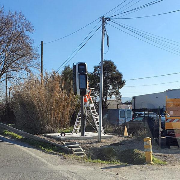 Photo du radar automatique de Gignac-la-Nerthe (D368)