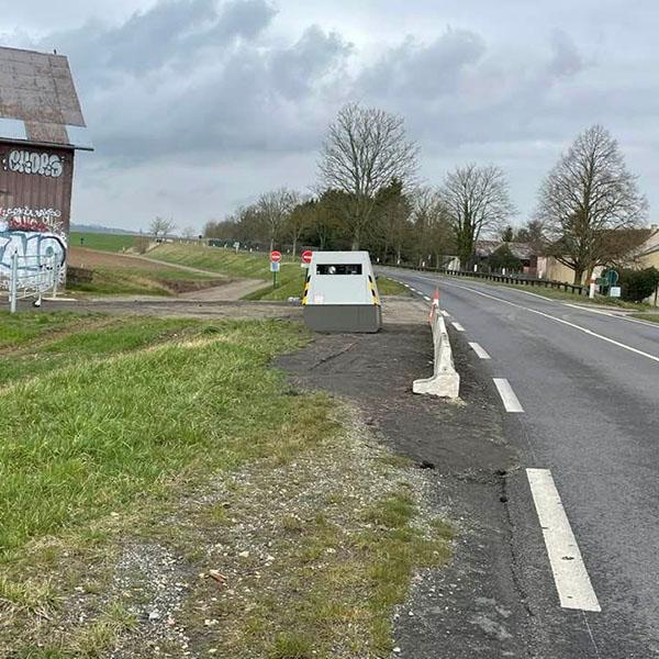 Photo du radar automatique de Le Bellay-en-Vexin (D43)