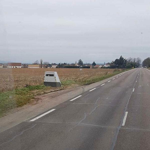 Photo 1 du radar automatique de Chtenoy-en-Bresse