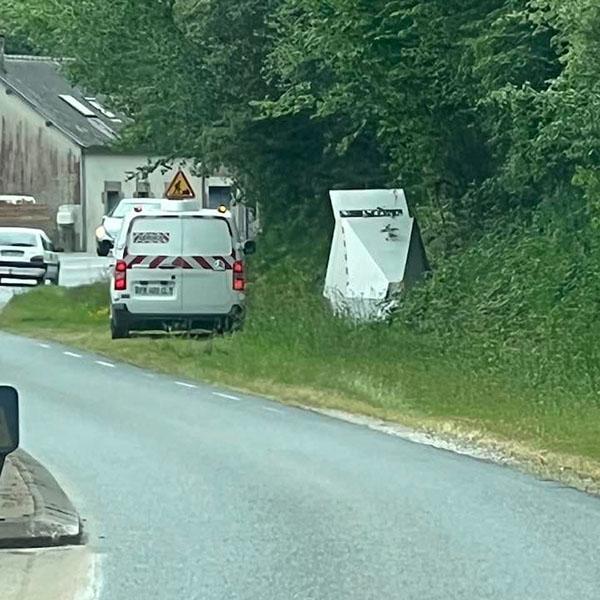 Photo du radar automatique de Saint-Hernin (D769)