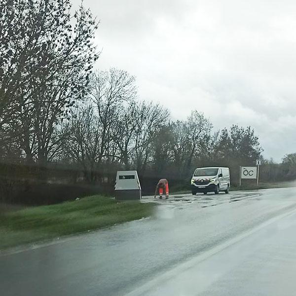 Photo 1 du radar automatique de Beaumont-de-Lomagne