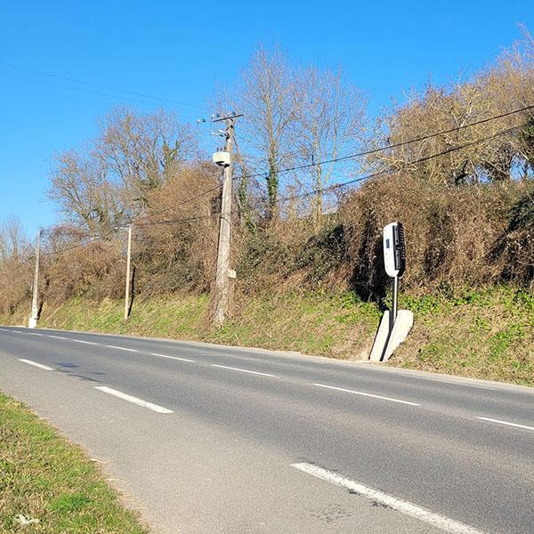 Photo du radar automatique de Bustince-Iriberry (D933)