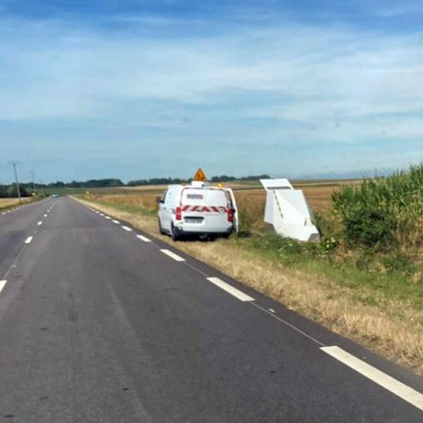 Photo 1 du radar automatique de Praux