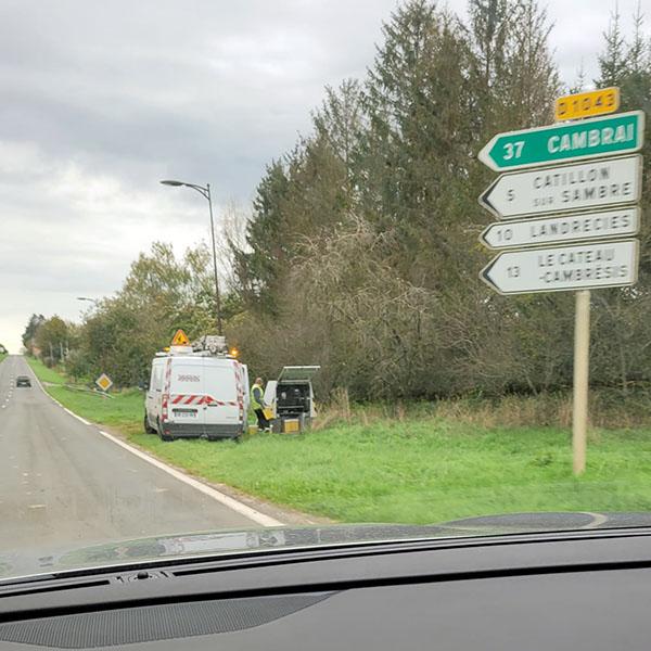 Photo du radar automatique de Fesmy-le-Sart (D1043)