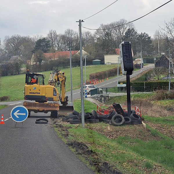 Photo du radar automatique de Rai (D13)