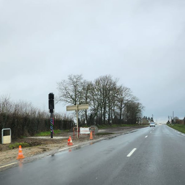 Photo du radar automatique de La Ferrire-aux-tangs (D18)